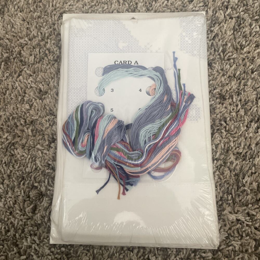 VINTAGE DISNEY JANLYNN EEYORE #1135-39 STAMPED CROSS STITCH PILLOW CASE 2006 - Picture 2 of 2